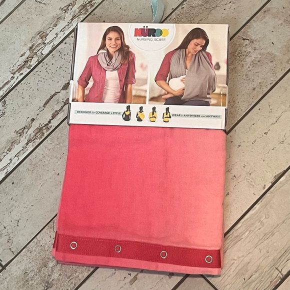 Nuroo Accessories - NÜROO NURSING SCARF New in Packaging. Salmon Ombré